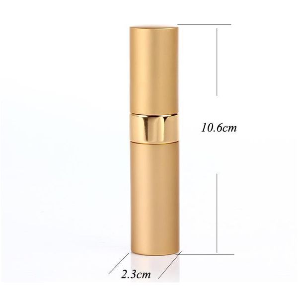 

1pc 15ml aluminum perfume bottle empty refillable spray perfume atomizers bottles jllyfk