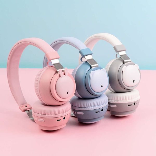 

creative cartoon bluetooth 5.0 subofer new stereo telcopic computer headset