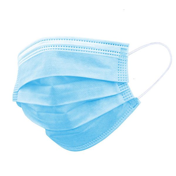 

earloop meltblown anti-dust cloth 3 face layers masks disposable for civi uv83