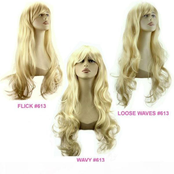 

full lace wig hair 100 blonde brazilian hair full lace wig long before the lace wig bang density 150% white women # 613 cartoon reality show, Black;brown