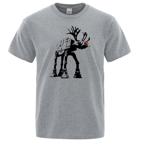

sport хлопок мужская футболка забавный олень печать человек tshirts casual tee shirt высокого качества 2019 лета дышащий топы мода футболка