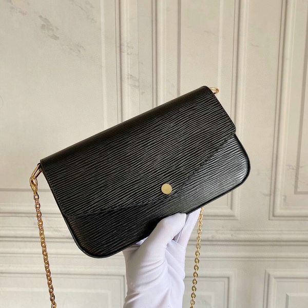 

real mini package felicie card 3 1 61276 shoulder holder in mobile bag leather presbyopic messenger bag 0rignal handbag chain purse jfthv