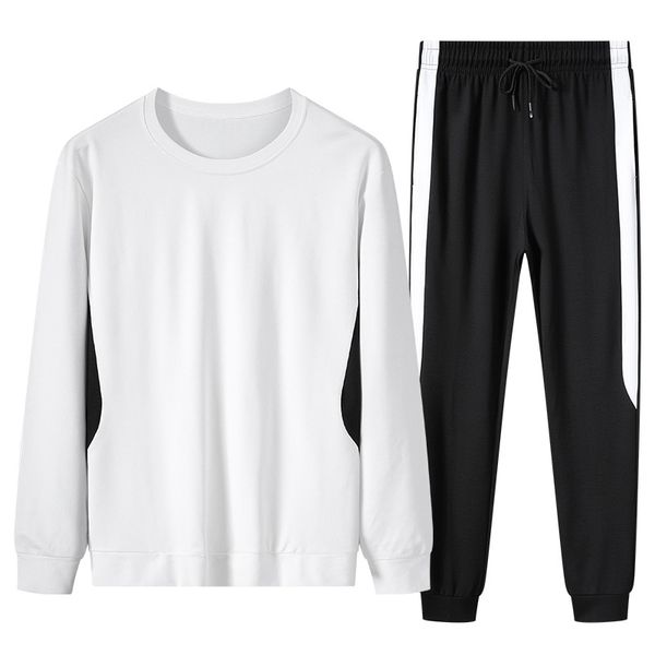 

источник погранпереход pure cotton спорт leisure suit весна и осень плюс размер menswear hoodie trend запуск спорта, White;black