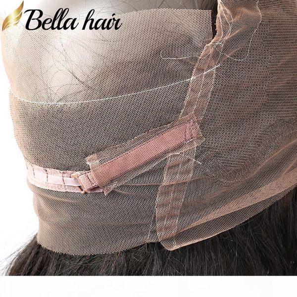 

brazilian hair 360 lace frontals body wave 22x4x2 full lace pre plucked 100% human virgin hair extensions natural color bella hair, Black