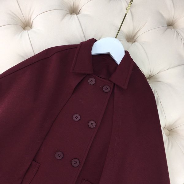 

2020 selling girls woolen cloak coat high-end imported woolen fabric solid color design fabric is soft and can not afford, Camo