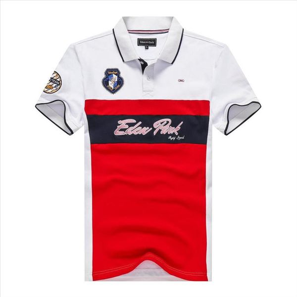 

polo team badge men short sleeve casual rugby shirt camisa embroidered polos masculine style male slim fit shirts, White;black