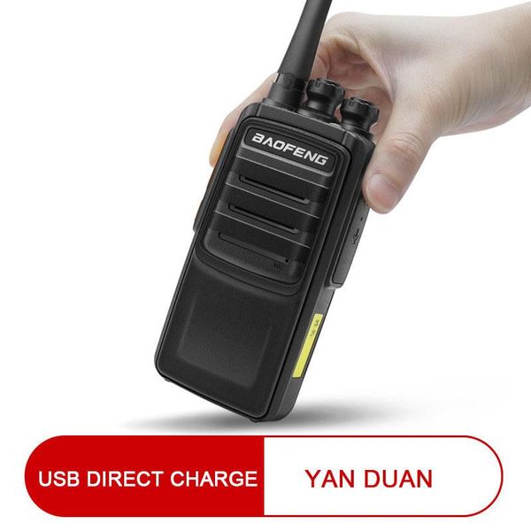 

walkie-talkie usb direct charge wireless lithium battery walkie-talkie 3c017