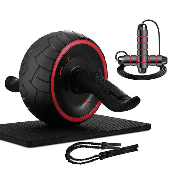

диапазоны сопротивления пригодности ab roller колеса с колено mat пропустить скакалка тренировки gym оборудование для мужчин женщин абдомина