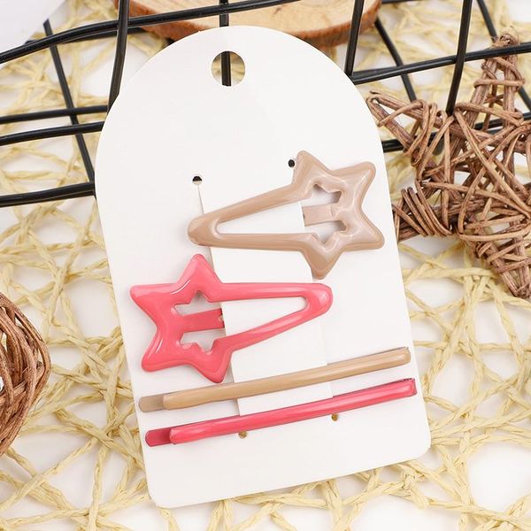 

клипы star шпильки привязать волос для девочек дети женщины волос заколками заколки для укладки волос аксессуары инструменты цвет hairgrips, Slivery;white