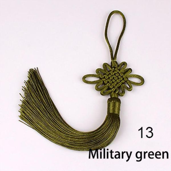 

12pcs lot 12cm chinese knot tassel silk fringe sewing bangs tassel trim decorative key tassels for diy curtains home decoration h qylyqn