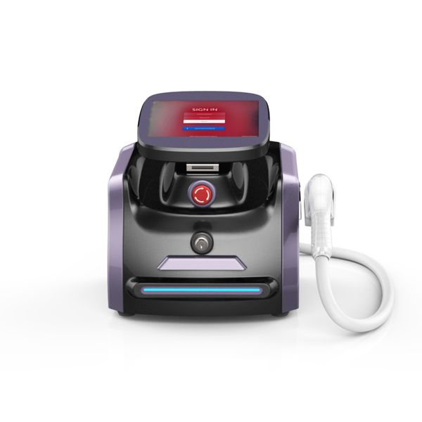 

2021 808nm diode laser permanent hair removal machine for men women portable laser epilato for painless effective ipl hair removal treatment, Black