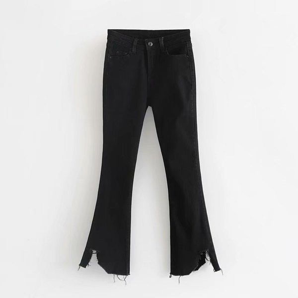

fashion women european and american fashion black jeans lj55-79731, Blue