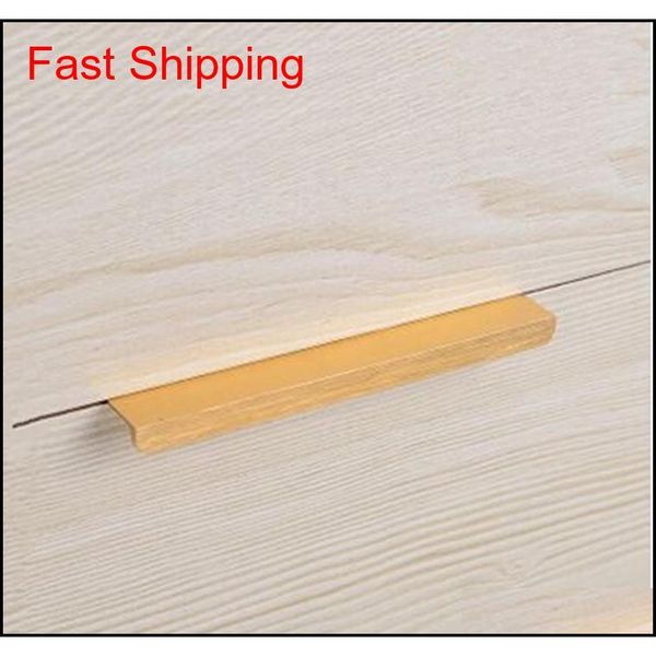 

96 128 160 256mm modern simple concealed cabinet drawer dark handle hide aluminum alloy cabinet door handle qylddt packing2010