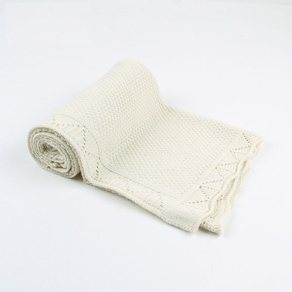 

newborn baby blankets knitted summer girl accessories stroller mat monthly kids boy bath swaddle wrap cobertor infantil quilt 201208