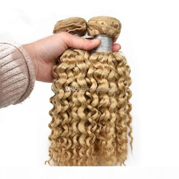 

#613 kinky curly hair bundles virgin malaysian indian brazilian peruvian remy hair weft kinky curly wavy hair extension 3pcs deals, Black;brown