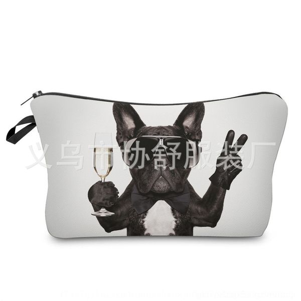 

n2fst new for handbag glass wine glass puppy wine hd pattern cosmetic bag cup women daily handbag hcjd4