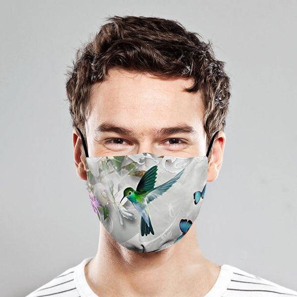 

print cotton reusable washable filters 2pcs with flower leopard masks mascarilla fruit cover mouth face fabric bbyjzp bwkf