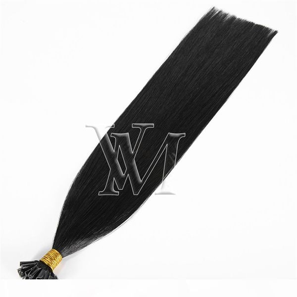 

vmae selling mongolian virgin double drawn u tip human hair extensions 100g 4a 4b 4c afro kinky curly straight wave natural color, Black
