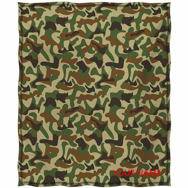 

camouflage breathable blanket, squad uniform design with vivid color scheme hunting camouflage pattern diy blanket, no chemical or bad odor