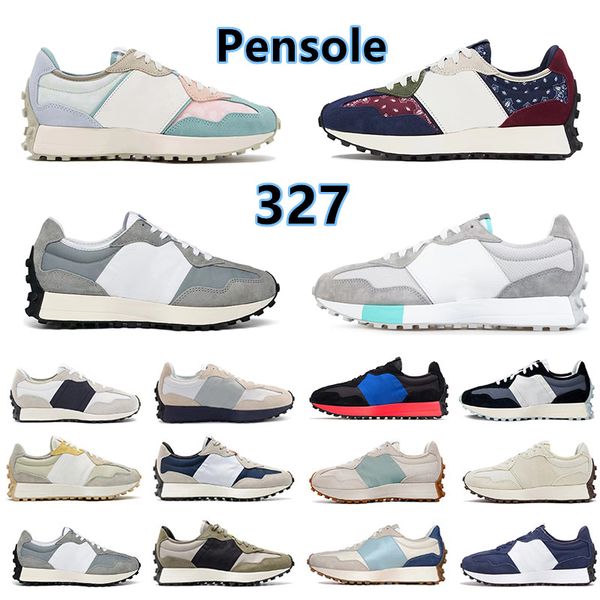 

designer nb327 327s toddlers running shoes paisley pack childrens sneakers black castlerock silver pensole nightwatch green cloud men women