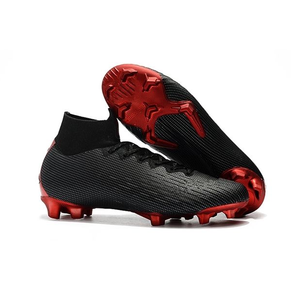 

original ronaldo mens soccer cleats superfly vi 360 elite neymar fg steel spikes soccer shoes high ankle football boots