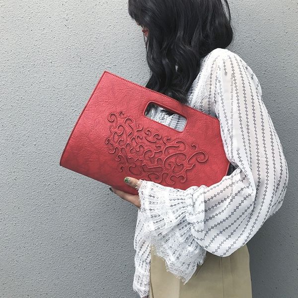 

women's new summer personalized hand korean hand handbagfashion large capacity single shoulder messenger envelope women's new summ