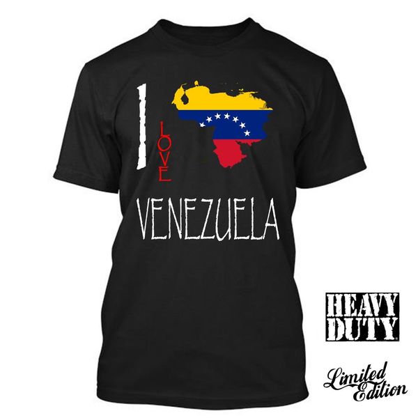 

sport 2019 100% cotton venezuela i love culture flag t shirt tees tee shirt