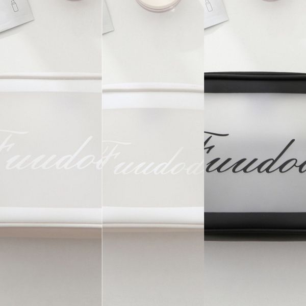 

водонепроницаемый полукруглый размер портативный мешок прозрачный водонепроницаемый мыть bagcosmetic мешок студента большой емкости для хран