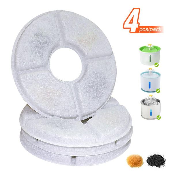 

2.4l matic cat water fountain electric led mute drinker feeder dog cat water drinking fountain bowl usb pet water d wmtxkw