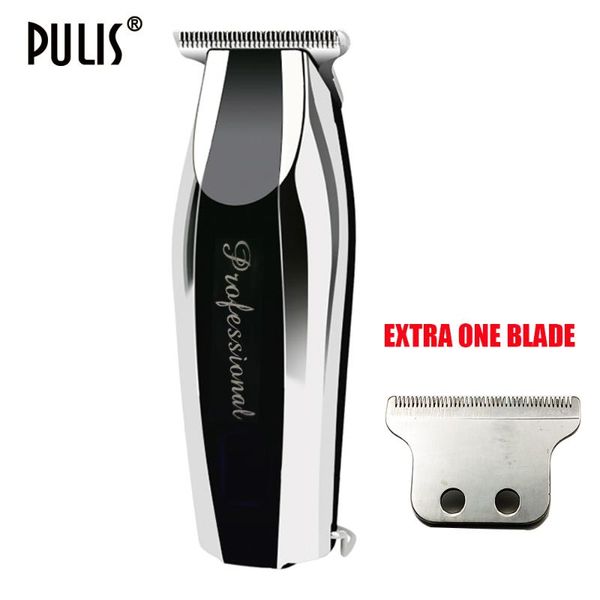 

pulis hair clipper 10w/15w 2 speed high power hair trimmer rechargeable bald head shaving machine barber tool with extra blade
