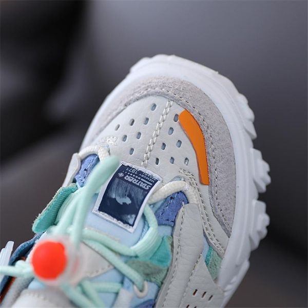 

dimi children shoes autumn new boys girls casual shoes fashion colorblock trend breathable non slip kids sneakers sqccbg, Black