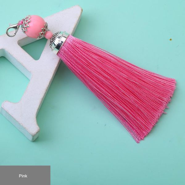 

5pcs polyester hanging tassel key jewelry diy crafts supplies hand making charms pendants tassels beaded fringe h sqcocy