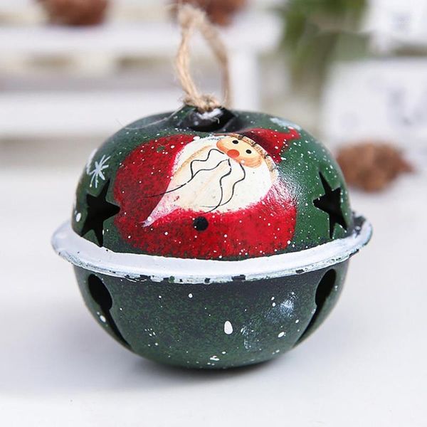 

christmas decorations ornaments color bell gold jingle bells iron pendants hanging xmas tree decoration for home @121