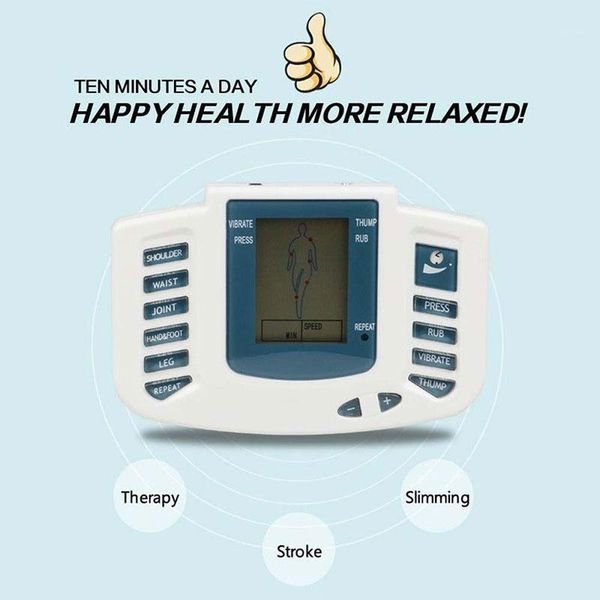 

electric massagers muscle relax acupuncture treatment whole body massager stimulator massage pulse convenient and healthy1