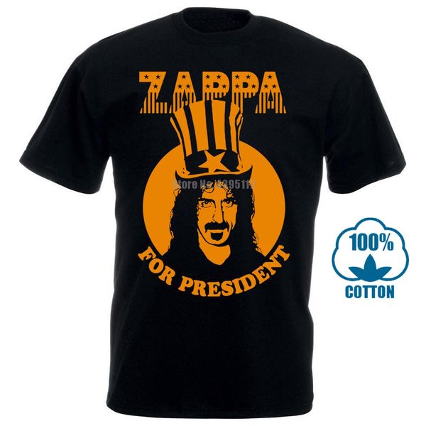 

funny cool fashion printed men's short sleeve men's frank zappa for president retro 012084 hoodie designers t shirts sweatshirt