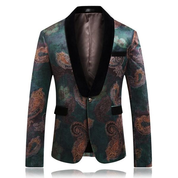 

men's gown new slim-fit korean gown casual business men's patterned for men, White;black