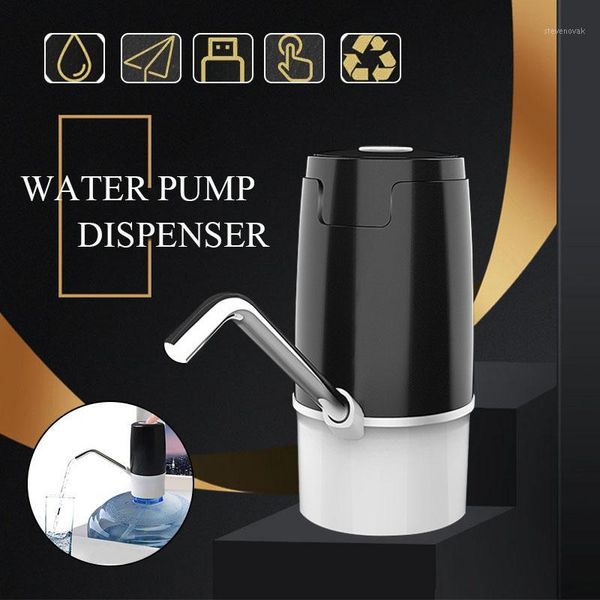 

5w electric water pump dispenser drinking bottle switch usb charging portable gallon usb charging water treatment appliances1