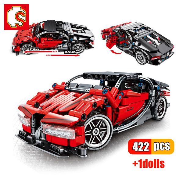 

sembo 422pcs гоночный автомобиль гонщик technic sports set creator экспертные кирпич строительные блоки кирпич подарочные развивающие игрушк