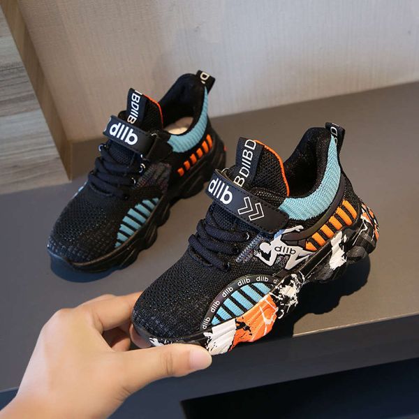 

versatile boys' sports sho, children's new sho in spring and autumn of 2020, Black