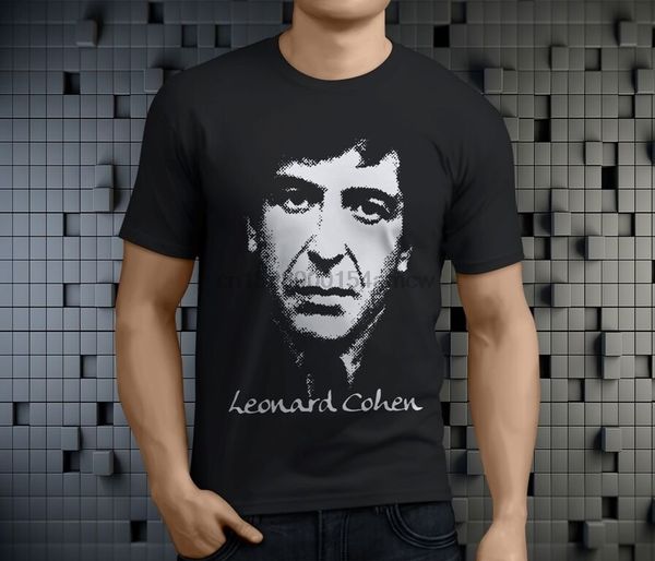 

new popular leonard cohen canadian singer men's black size s 3xl hoodie designers t shirts sweatshirt