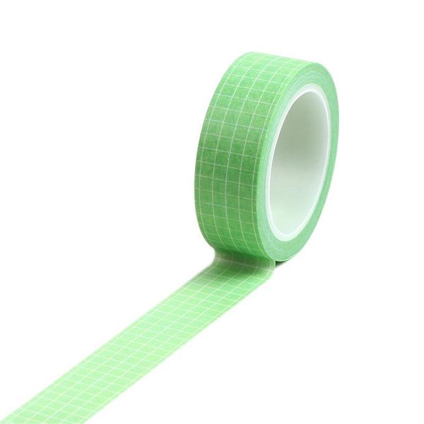 

2016 simple black white grid washi tape japanese paper diy planner 10m masking tape adhesive tapes decorative stationery tape h