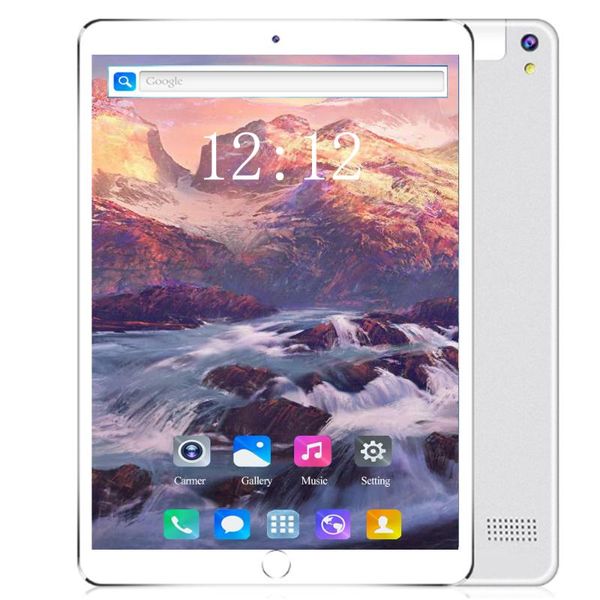 

2020 4g let tablet pc 10.1 inch android 8.0 octa core 6gb+128gb tempered screen ips dual sim card phone call tablets pcs 10