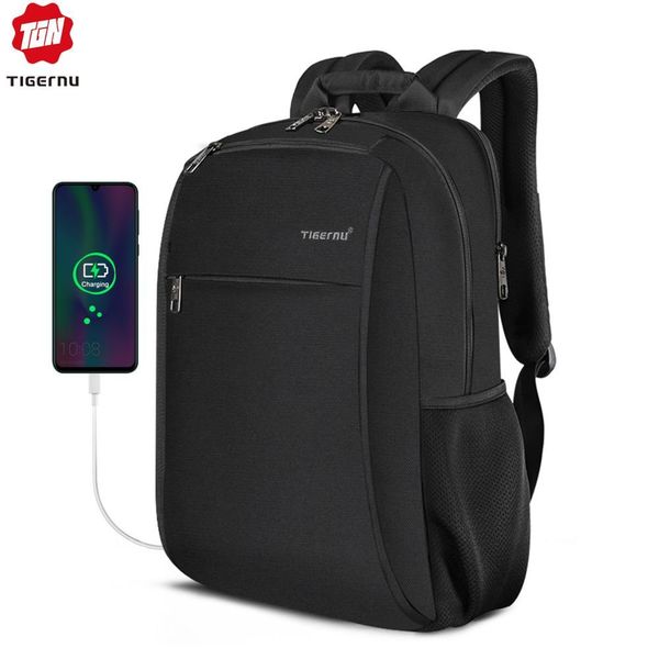 

tigernu theft usb charging men 15.6inch lapbackpack women backpack mochila school backpack bag casual lapbag bbyatn alice_bag