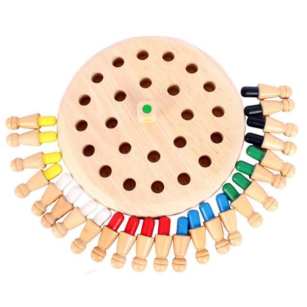 

kids party game wooden memory match stick chess game fun block board game educational color cognitive ability children toys zxh sqcazf