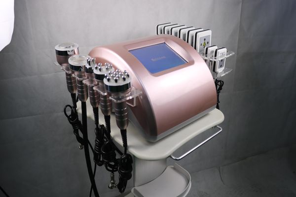 

powerful and the result 6 in 1 rf slimming machine with lipo laser + twelve-polar cavitation+vacuum bipolar+six-polar rf+three-polar