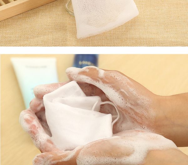 Yeni SOAP Blister Net Örgü Sabun Yüz Yıkama Kaynağı Sabun Örgü Çanta Manuel Çanta Banyo Aksesuarları