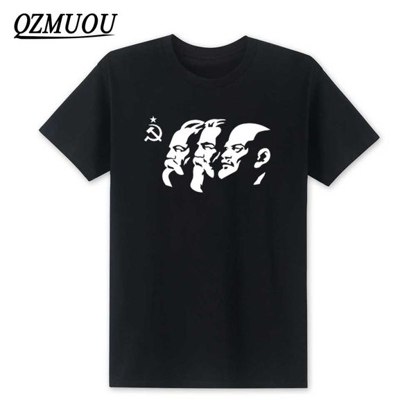 

new the soviet union the great communist lenin marx engels men's short sleeve ussr cccp communism tees hooded sweatshirt hoodie men t s