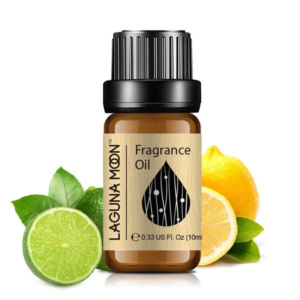 

lagunamoon cosmetic grade fragrance oil 10ml для диффузор свеча ванна бомба мыло воск расплавы масла making rose geranium лимон
