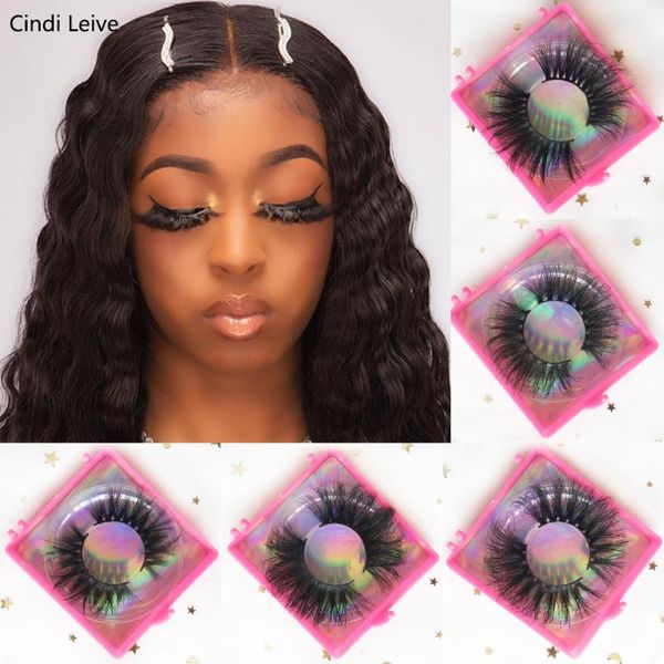 

false eyelashes long fake set wholesale soft 5d handmade eyelash packaging fluffy 25mm lashes pack vendors strip mink eye lash