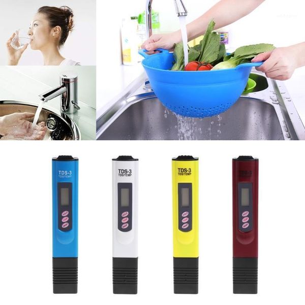 

meters portable tds lcd digital pen water meter temperature ppm filter measurement quality purity tester tds1